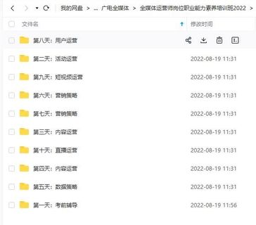 2022全媒体运营师网盘分享插图2