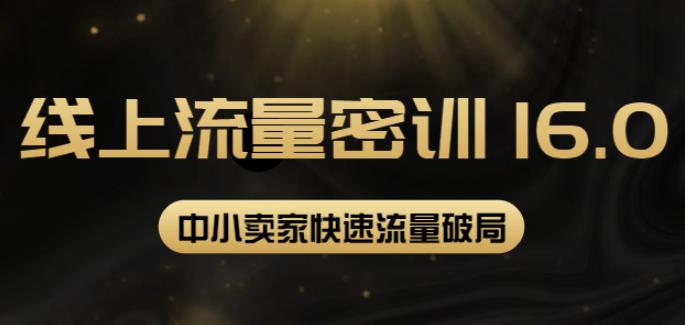 2022秋秋線上流量密訓(xùn)16.0：中小賣家流量破局網(wǎng)盤(pán)分享插圖