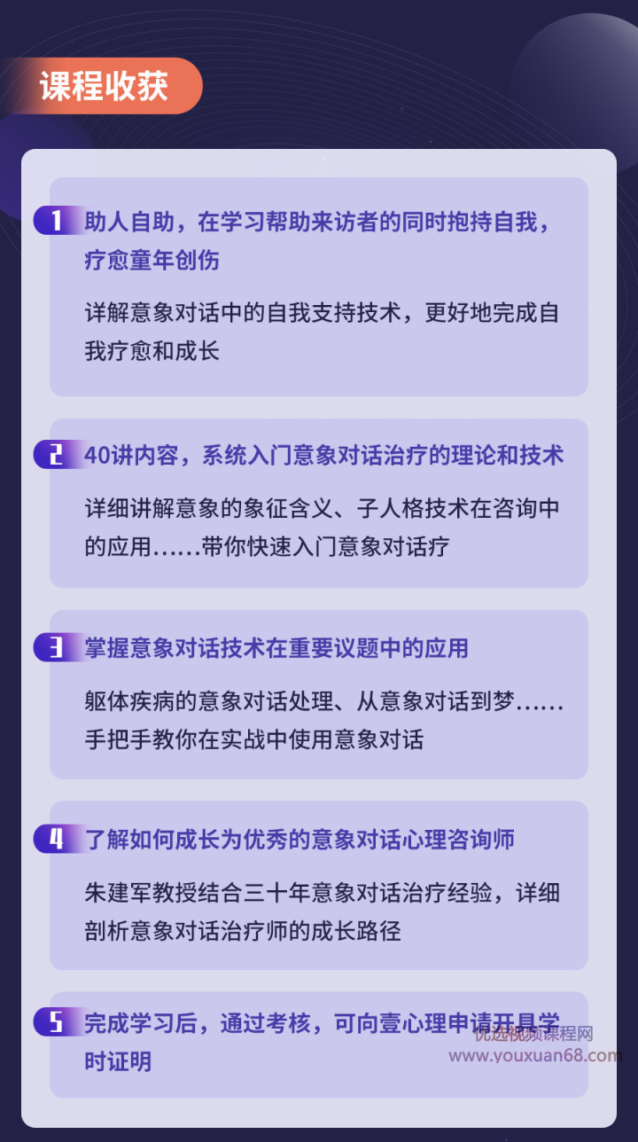 史晉、朱建軍：意象對話心理療法40講 理論+技術(shù)方法網(wǎng)盤分享插圖2