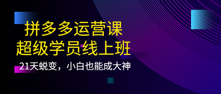 紀主任 拼多多課程網(wǎng)盤分享插圖