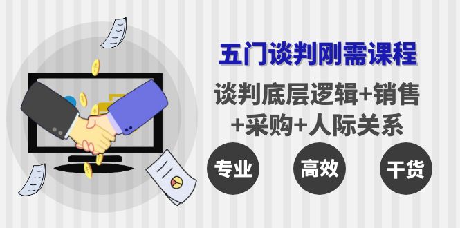 李力剛談判系列五門談判剛需課程網盤分享插圖