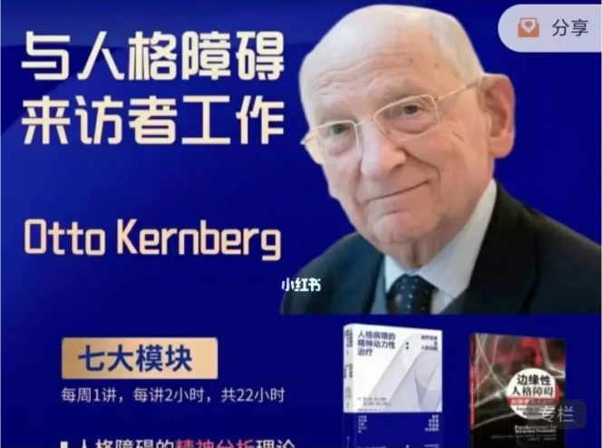 與人格障礙來(lái)訪者工作（Otto Kernberg,2022）百度網(wǎng)盤插圖