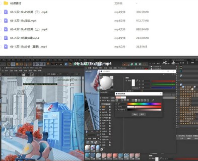 蘭亭C4D2022年教程電商產(chǎn)品建模OC渲染KV海報(bào)【畫質(zhì)高清有素材】插圖1