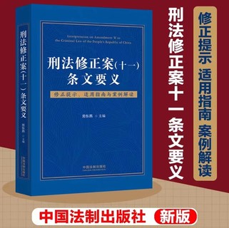 243 刑法修正案（十一）條文要義：修正提示、適用指南與案例解讀 202106 勞東燕插圖