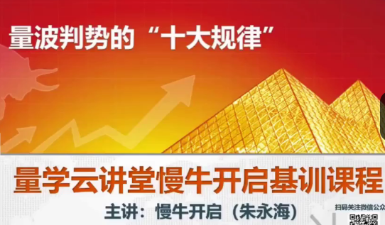 量學(xué)云講堂朱永海慢牛開啟集訓(xùn)課程段位課第六段百度網(wǎng)盤插圖