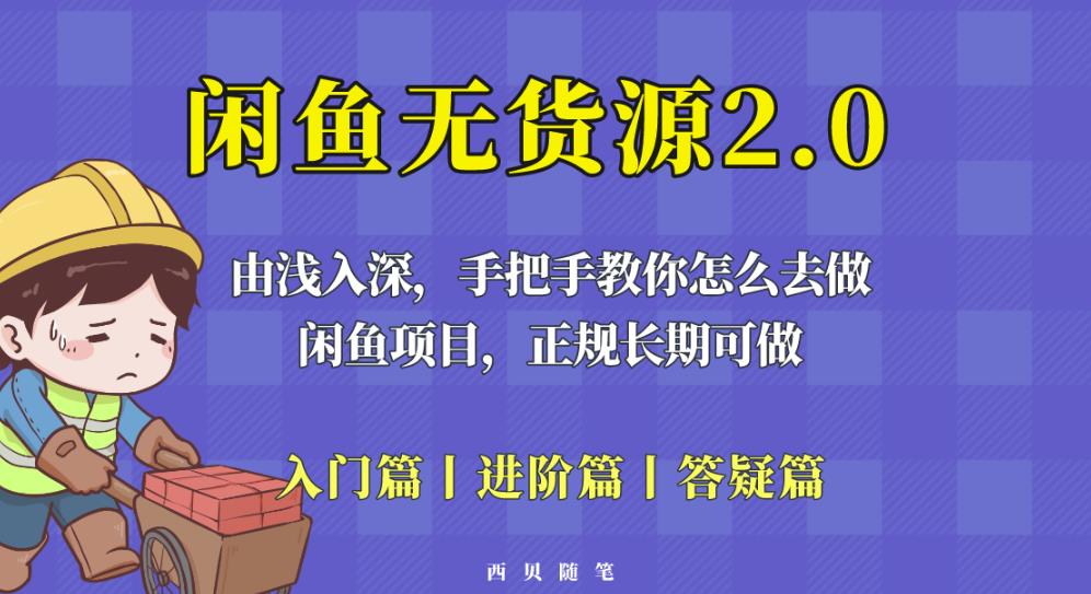 閑魚無貨源最新玩法，從入門到精通教你怎么做【揭秘】百度網(wǎng)盤插圖