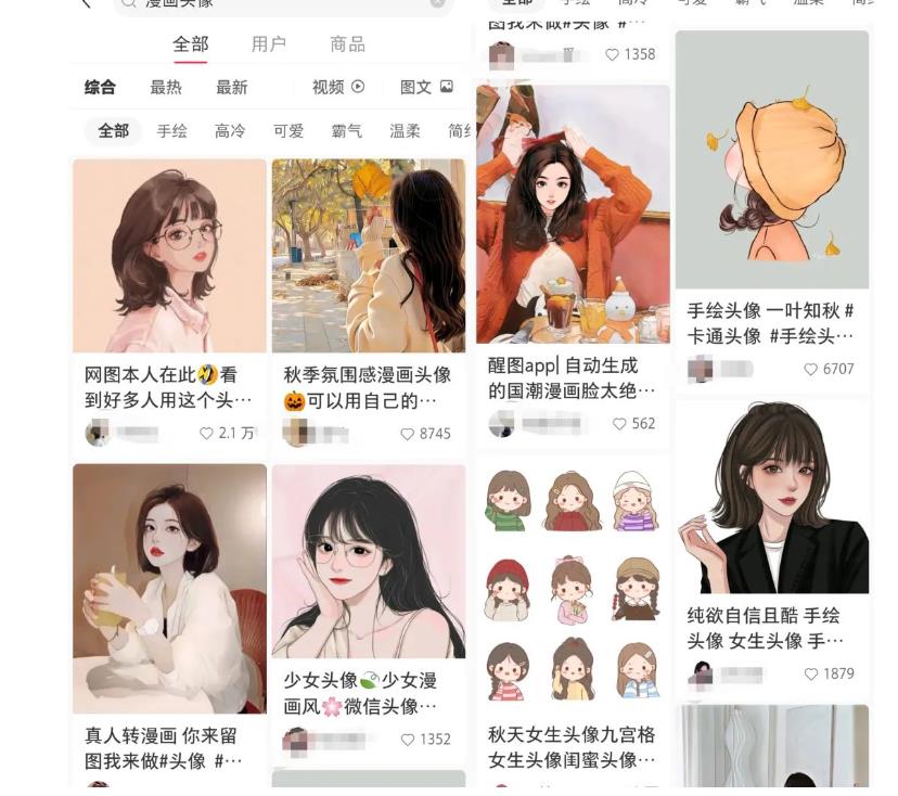 拆解小红书真人漫改变现副业项目百度网盘插图1