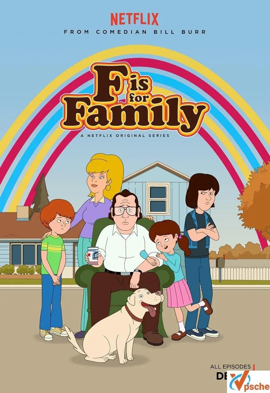 [動漫劇集]《福是全家福的福/F Is for Family》全五季+英語中字合集百度云網盤分享[MP4/16.38GB]插圖