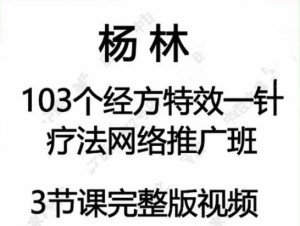 楊林103個(gè)經(jīng)方特效一針療法百度網(wǎng)盤插圖