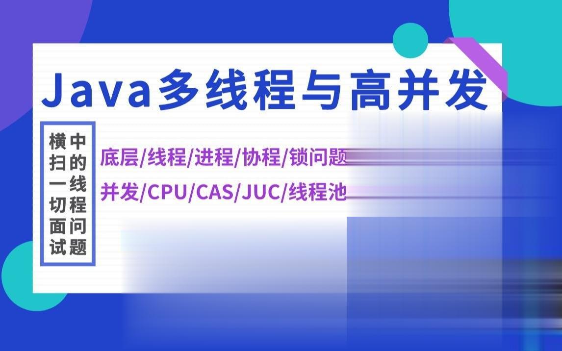 Java马士兵【Java多线程与高并发】从入门到精通百度网盘插图