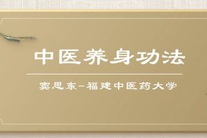 中醫(yī)養(yǎng)身功法：竇思東-福建中醫(yī)藥大學(xué)14講百度網(wǎng)盤(pán)插圖