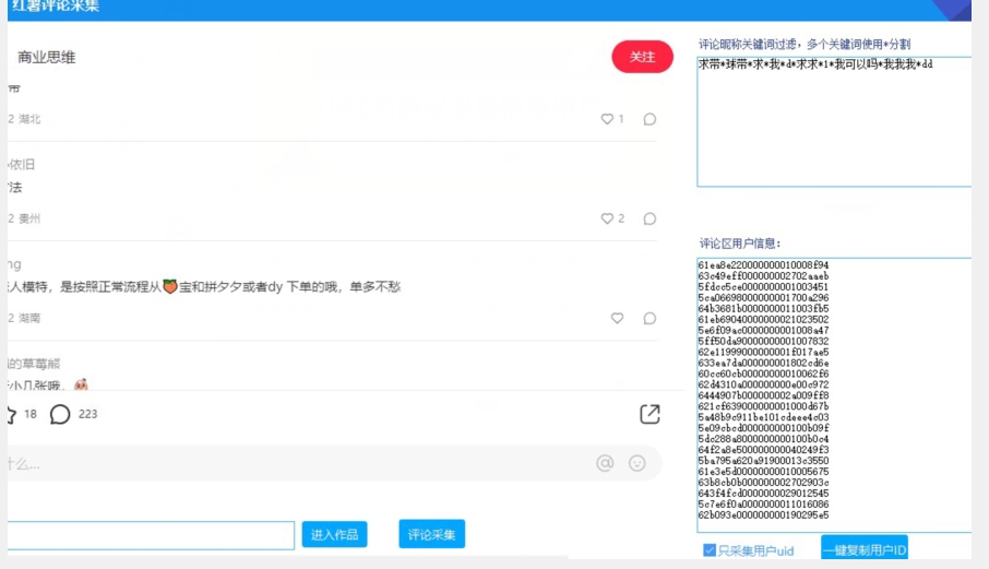 小红书采集工具采集任何行业精准用户（附软件）百度网盘插图1