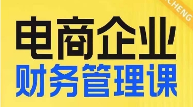 電商企業財務管理線上課，為電商企業規劃財稅百度網盤插圖