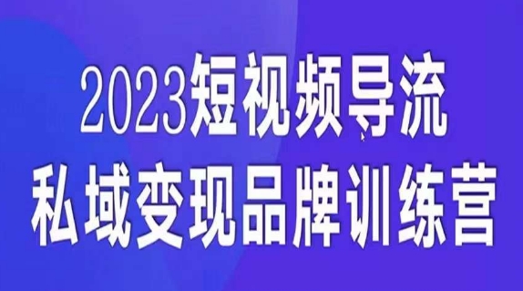 短視頻導流?私域變現課，5天帶你短視頻流量私域變現百度網盤插圖