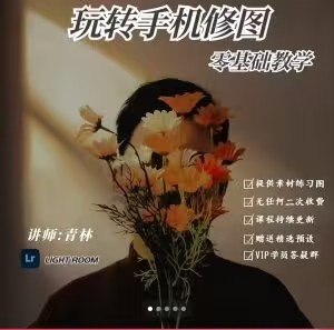 【抖音 青林調(diào)色課堂】青林手機修圖系統(tǒng)課程百度網(wǎng)盤插圖