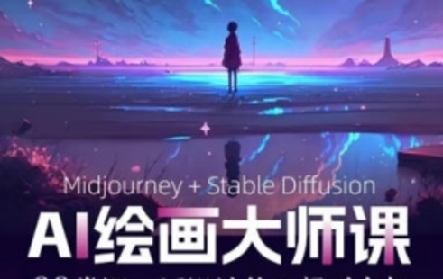 【设计上新】276.AI进化社MJ&Stable diffusion绘画课