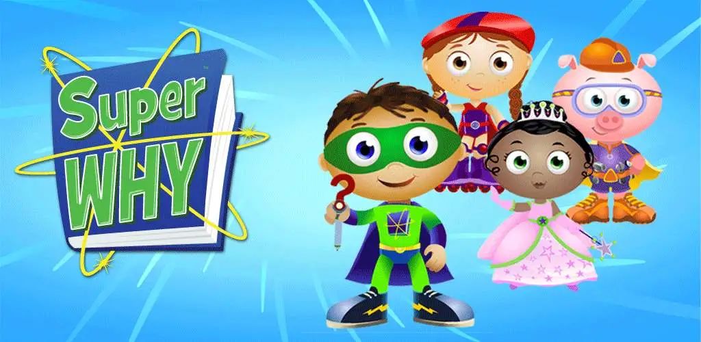 美國PBS原版動(dòng)畫《Super Why》103集插圖