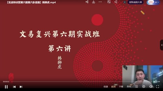 【易學(xué)上新】 08.韓獅虎2023第六期實戰(zhàn)特訓(xùn)營