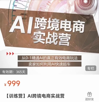 【网赚上新】【人工智能AI类】 白龙老师·AI跨境电商实战营 利用ChatGPT进行选品、二次开发、快速挖掘对手卖点、写出高曝光的亚马逊标题、吸引买家的亚马逊五行特性、AI打造本土化Listing页面，ChatGPT安全注册与AI智能化制作产品主图