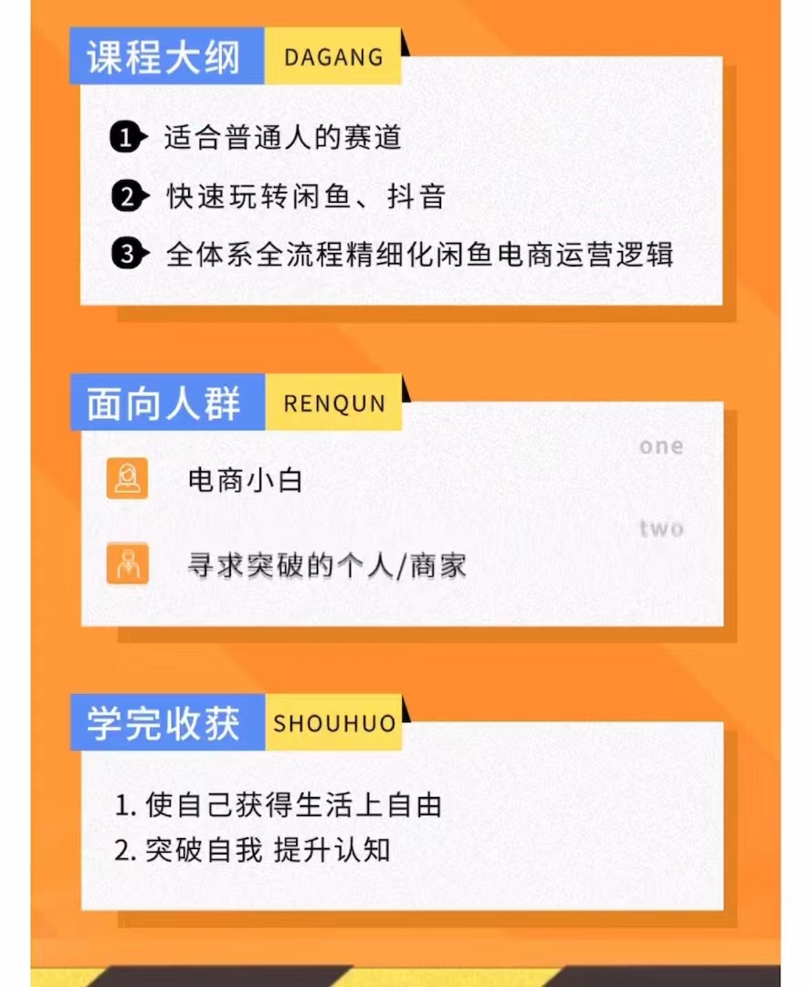 瑜姐电商实操课，全流程精细化咸鱼电商运营插图1