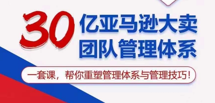 30億亞馬遜大賣團隊管理體系，重塑管理體系與管理技巧插圖