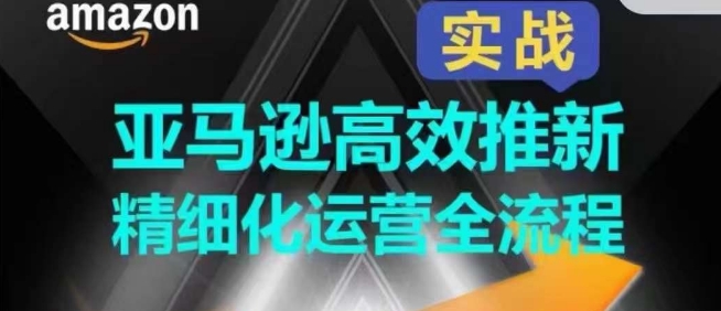 亞馬遜高效推新精細化運營全流程，全方位、快速拉升產(chǎn)品排名和銷量!插圖