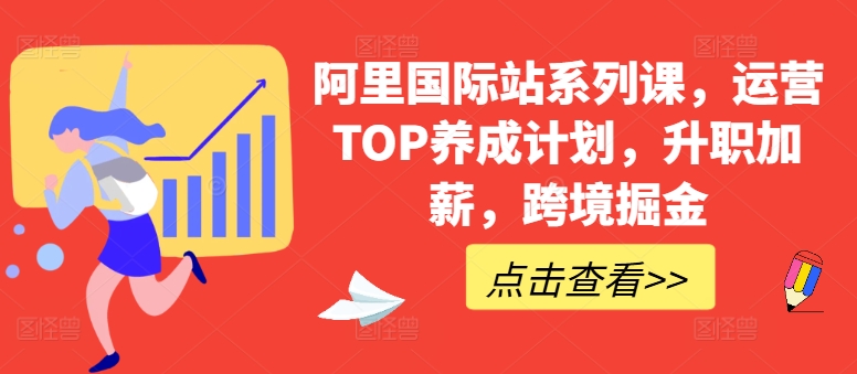 【跨境電商】阿里國際站系列課，運營TOP養(yǎng)成計劃插圖