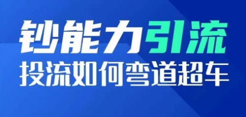 【鈔能力引流】鈔能力引流：投流如何彎道超車，投流系數(shù)及增長(zhǎng)方法，創(chuàng)造爆款短視頻插圖