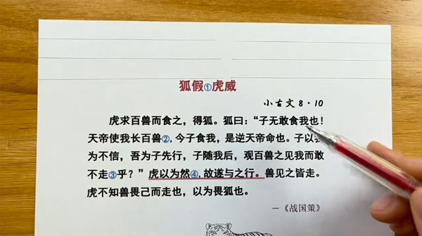 叶子老师小学语文《学习小古文我有好方法》插图