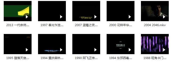 王家卫导演作品电影10部(1988-2013)高清合集插图2